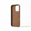 iPhone 16 Pro Skal Full Leather Case Dark Tan
