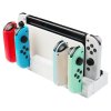 Nintendo Switch Laddningsdocka för Joy-Cons med Spelförvaring Vit