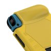 Nintendo Switch Skal Kolfibermönster Gul