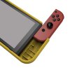 Nintendo Switch Skal Kolfibermönster Gul