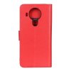 Nokia 5.4 Fodral Litchi Röd