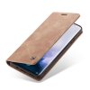 OnePlus 7 Pro Fodral Retro Flip Ljusbrun