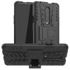 OnePlus 7T Pro Skal Däckmönster Stativfunktion Svart