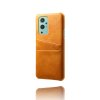 OnePlus 9 Pro Skal Två Kortfack Orange