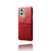 OnePlus 9 Pro Skal Två Kortfack Röd