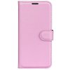 OnePlus Nord 2T Fodral Litchi Rosa