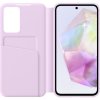 Original Galaxy A35 Fodral Smart View Wallet Case Lavender