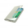 Original Galaxy S21 FE Fodral Smart Clear View Cover Olive Green