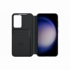Original Galaxy S23 Plus Fodral Smart View Wallet Case Svart