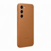 Original Galaxy S23 Plus Skal Leather Cover Camel