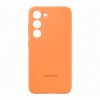Original Galaxy S23 Skal Silicone Case Orange