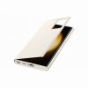 Original Galaxy S23 Ultra Fodral Smart View Wallet Case Cream
