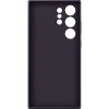 Galaxy S24 Ultra Skal Vegan Leather Case Dark Violet