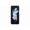 Original Galaxy Z Flip 4 Skal Silicone Cover with Ring Navy