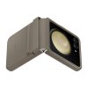 Original Galaxy Z Flip 5 Skal Flap Eco-Leather Case Etoupe
