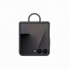 Original Galaxy Z Flip 7 Skal Ring Case Silicone Svart