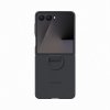 Original Galaxy Z Flip 7 Skal Ring Case Silicone Svart