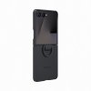 Original Galaxy Z Flip 7 Skal Ring Case Silicone Svart