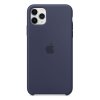 Original iPhone 11 Pro Max Skal Silicone Case Mid Blue