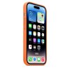 Original iPhone 14 Pro Max Skal Leather Case MagSafe Orange