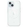 Original iPhone 15 Skal Transparent MagSafe Klar