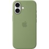 Original iPhone 17 Skal Silicone Case MagSafe Light Moss