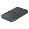 Original Trådlös Laddare Super Fast Wireless Charger Duo 15W Svart