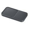 Original Trådlös Laddare Super Fast Wireless Charger Duo 15W Svart