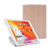 iPad 10.2 (gen 7/8/9) Etui Metallic Origami Roseguld