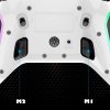 PG-9666 Trådlös Spelkontroll RGB Vit