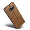 Premium Mobilfodral till Samsung Galaxy S8 Äkta Läder Brun
