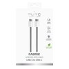 Kabel Fabrik 2.0 60W USB-C till USB-C 1.5m Grå