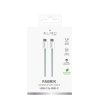 Kabel Fabrik 2.0 60W USB-C till USB-C 1.5m Island Mist