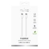 Kabel Fabrik 2.0 60W USB-C till USB-C 1.5m Vit