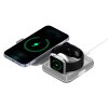 Trådlös Laddare Power Go 2-in-1 MagSafe Vit