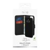iPhone 15 Fodral Wallet Stand Svart