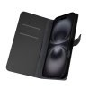 iPhone 16 Fodral Wallet Stand Svart