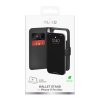 iPhone 17 Pro Max Fodral Wallet Stand Svart