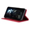 Razer Phone 2 Plånboksfodral Lädertextur Röd