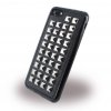 Rock Spiky Case till iPhone 8/7 Skal PU-läder TPU Nitar Svart