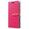 Romance Diary Series till Galaxy S9 Plus Plånboksfodral PU-läder TPU Magenta