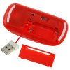 Trådlös Optisk Mus och USB Mottagare 2.4GHz. Röd