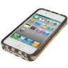 Skal Till iPhone 4 / 4S / TPU/ Gel / Retro USA