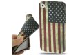 Skal Till iPhone 4 / 4S / TPU/ Gel / Retro USA