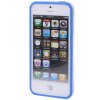 Skal Till Apple iPhone 5/ 5S / TPU Bumper/ Med Knappar/ Blå 2