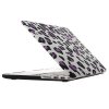 ENKAY Plastskal till Macbook Pro 15.4 Retina. Leopard Lila