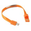 Armband och Micro USB Kabel. Orange