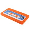 Skal Till Samsung Galaxy S4 / Silikon / Tape Style / Orange