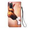 Samsung Galaxy A02s Fodral Motiv Hund och Katt
