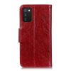 Samsung Galaxy A03s Fodral Nappatextur Röd